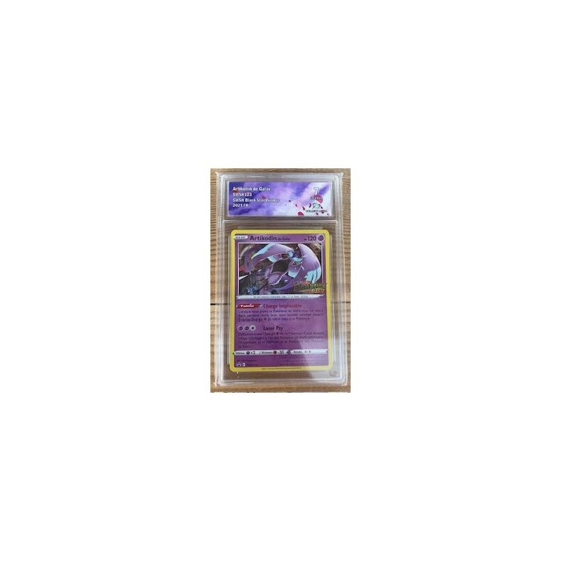 Pokémon - Carte à l'unité - Artikodin de Galar Promo (SWSH123) Grade 7 Collect Aura