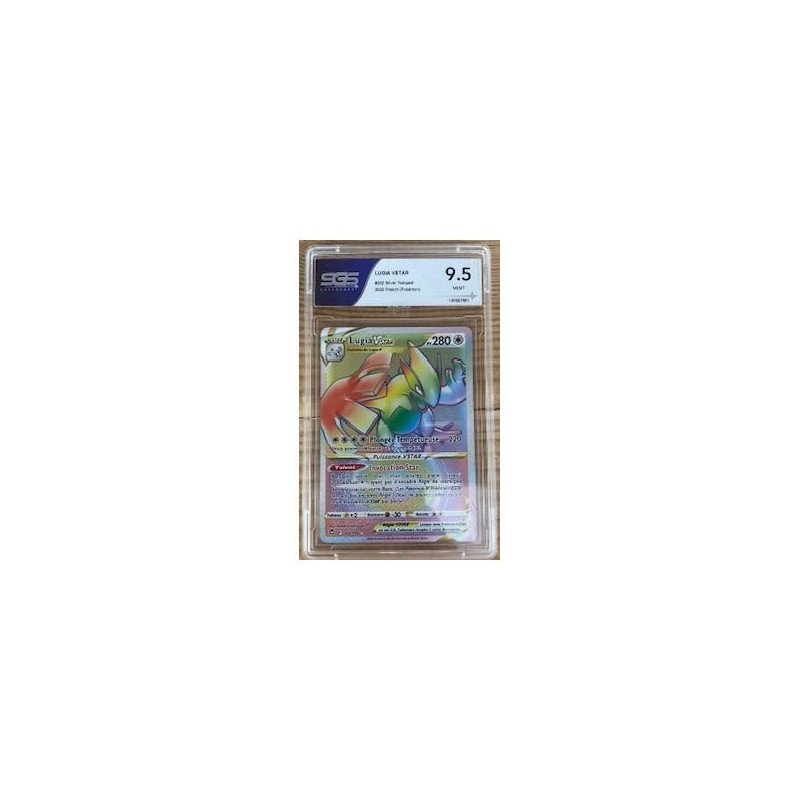 Pokémon - Carte à l'unité - Lugia Vstar  (202/195) Grade 9.5 S.G.S.