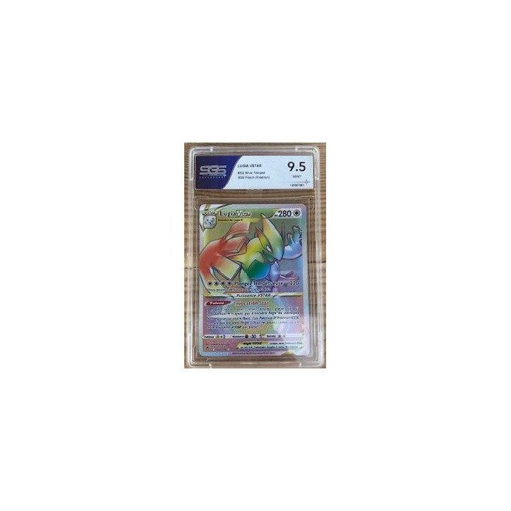 Pokémon - Carte à l'unité - Lugia Vstar (202/195) Grade 9.5 S.G.S. Pokémon - Carte à l'unité - Lugia Vstar (202/195) Grade 9.5 S.G.S.