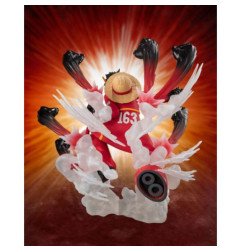 One Piece - Figurine 18 cm - Tamashii Nations : Figuarts Zero - Monkey D. Luffy Gum-gum hawk gatling extra batt