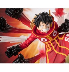One Piece - Figurine 18 cm - Tamashii Nations : Figuarts Zero - Monkey D. Luffy Gum-gum hawk gatling extra batt