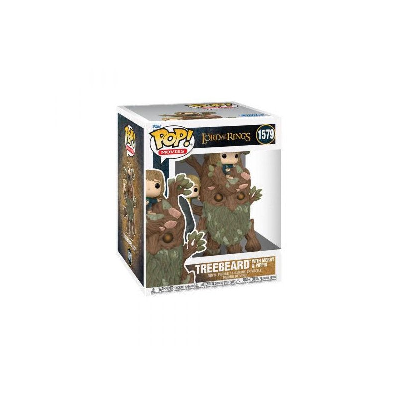 The Lord of the Rings - Vinyl figure POP! n° 1579 - Treebeard with Merry & Pippin
