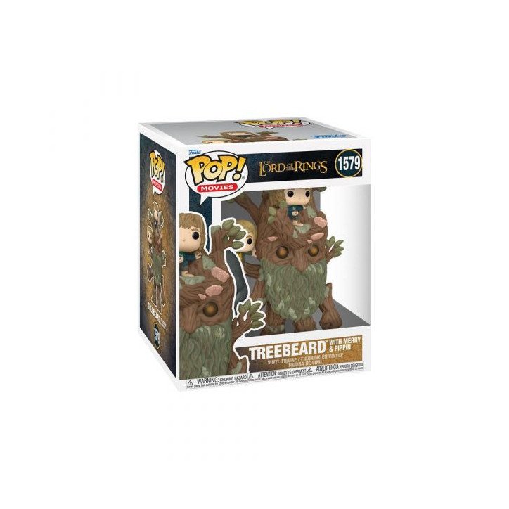 The Lord of the Rings - Vinyl figure POP! n° 1579 - Treebeard with Merry & Pippin