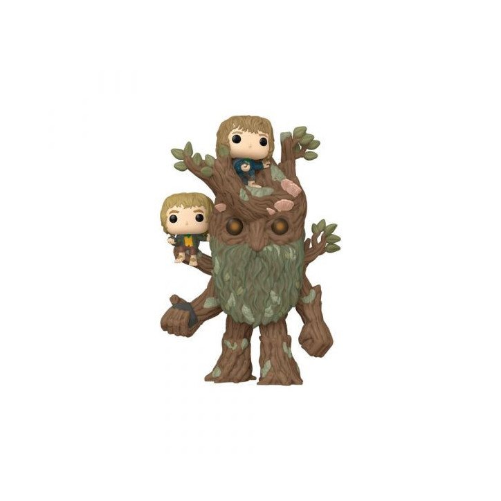 The Lord of the Rings - Vinyl figure POP! n° 1579 - Treebeard with Merry & Pippin