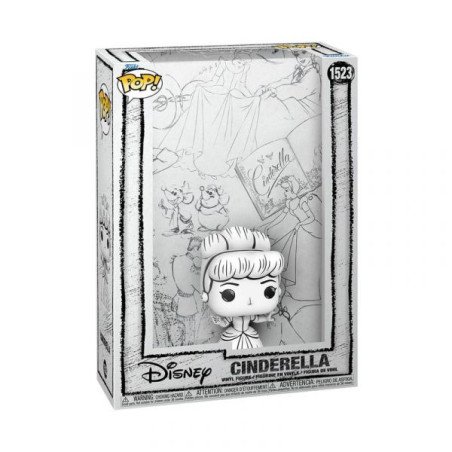 DISNEY - CINDERELLA - VINYL FIGURE POP N° 1523 - COMIC COVERS - CINDERELLA (SKETCHED)