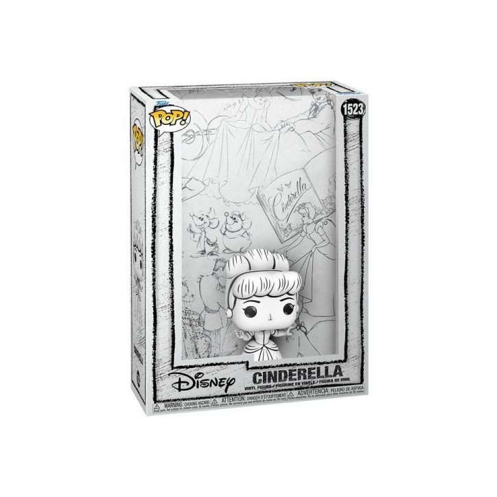 DISNEY - CINDERELLA - VINYL FIGURE POP N° 1523 - COMIC COVERS - CINDERELLA (SKETCHED)