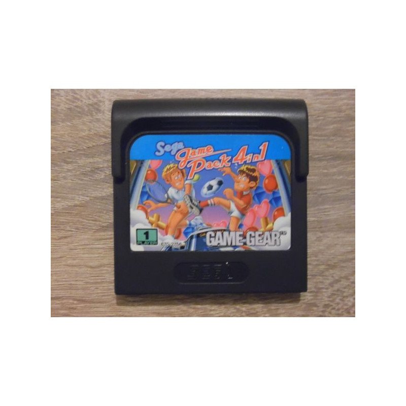 SEGA GAME PACK 4 IN 1 - GAME GEAR LOOSE OCC