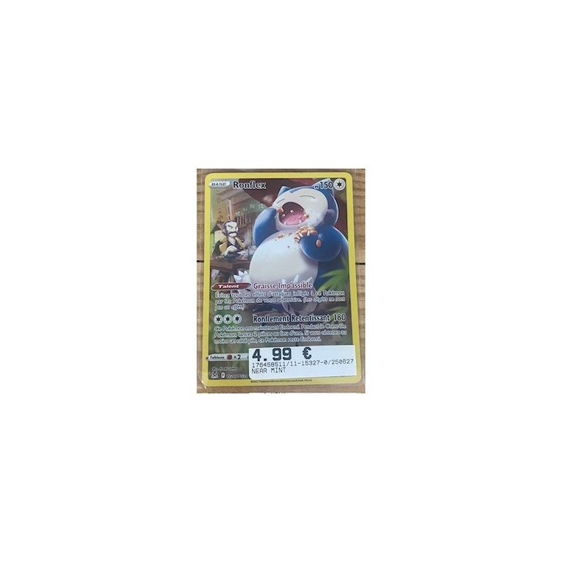 Pokémon - Carte à l'unité - Ronflex (TG10/TG30) Near Mint
