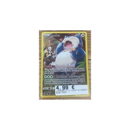 Pokémon - Carte à l'unité - Ronflex (TG10/TG30) Near Mint