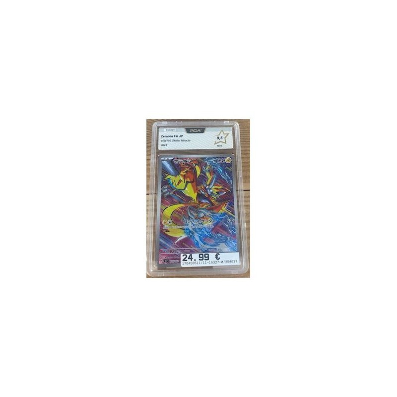 Pokémon - Carte à l'unité - Zeraora FA Jap. (109/102) Gradée 9.5 P.S.A.