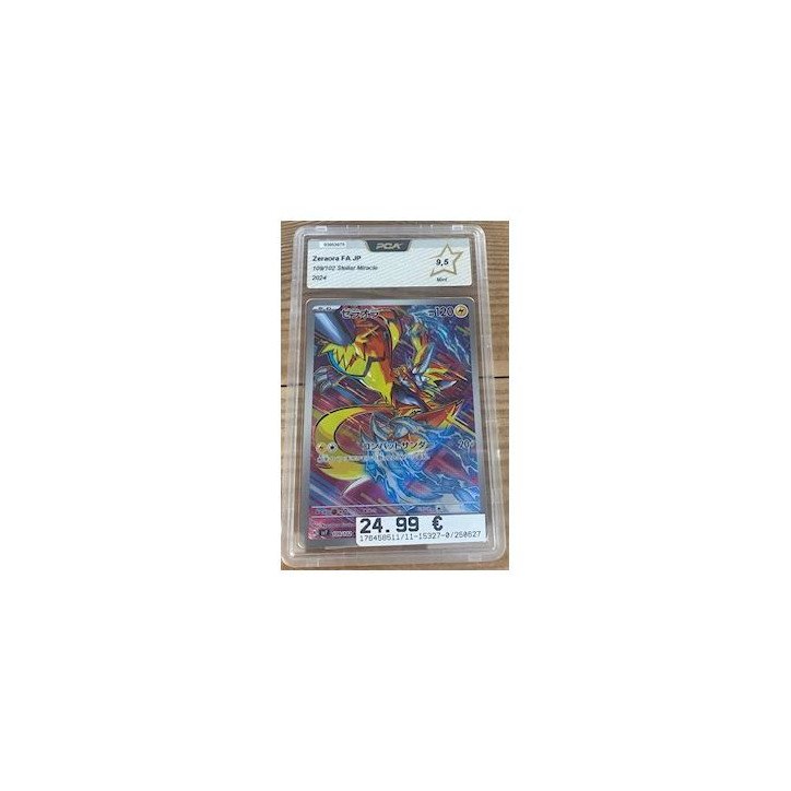 Pokémon - Carte à l'unité - Zeraora FA Jap. (109/102) Gradée 9.5 P.S.A.
