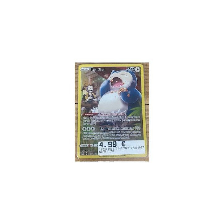 Pokémon - Carte à l'unité - Ronflex (TG10/TG30) Near Mint