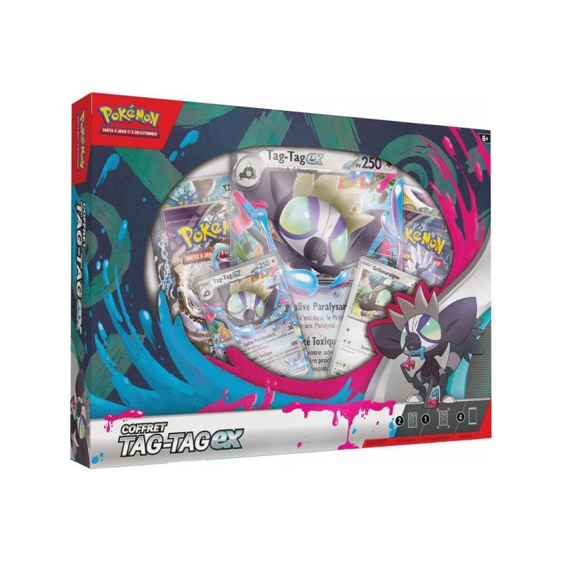 Coffret Pokémon Tag‑Tag‑ex – Édition française
