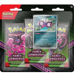 Pokémon – Écarlate et Violet – Pack de 3 Boosters Fable Nébuleuse (FR)