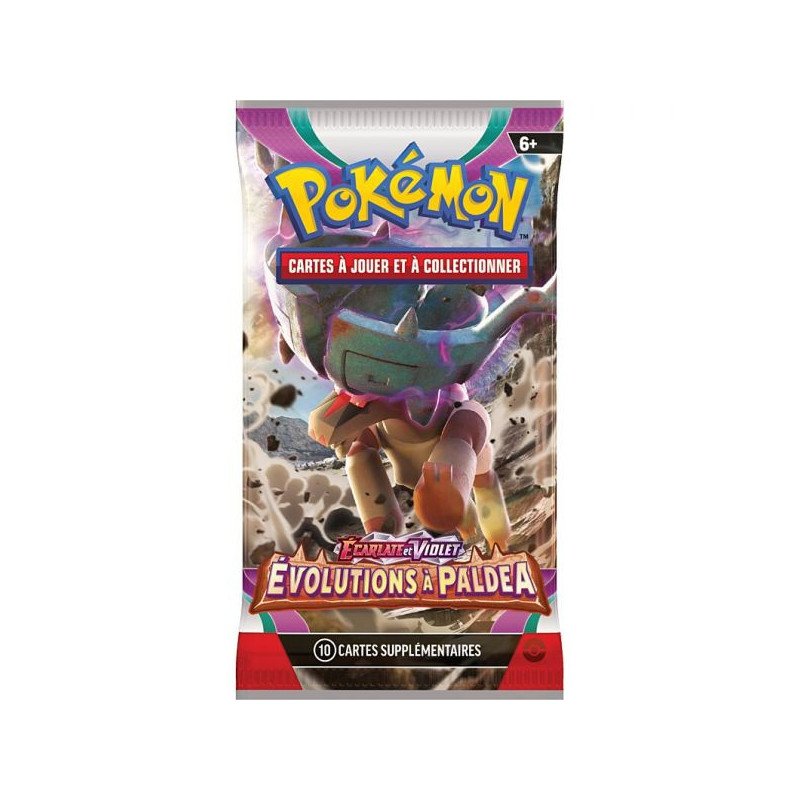Pokémon - Écarlate & Violet - Booster blister - Évolutions à Paldea (FR)