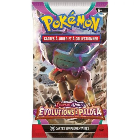 Pokémon - Écarlate & Violet - Booster blister - Évolutions à Paldea (FR)