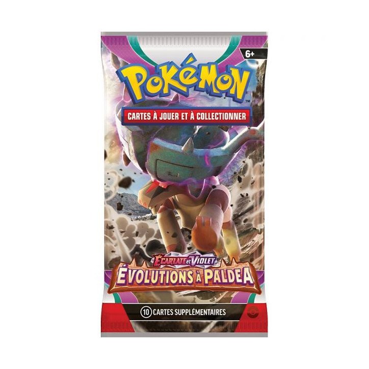 Pokémon - Écarlate & Violet - Booster blister - Évolutions à Paldea (FR)