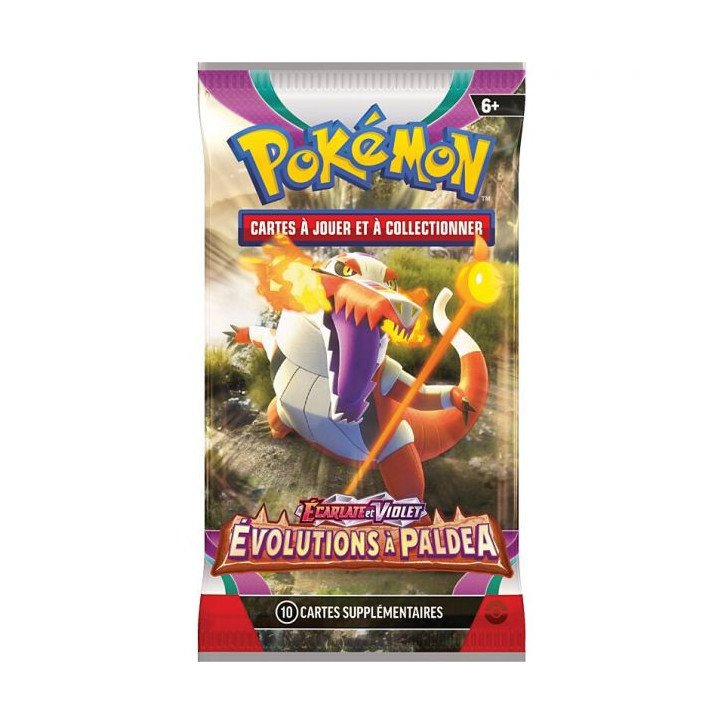 Pokémon - Écarlate & Violet - Booster blister - Évolutions à Paldea (FR)