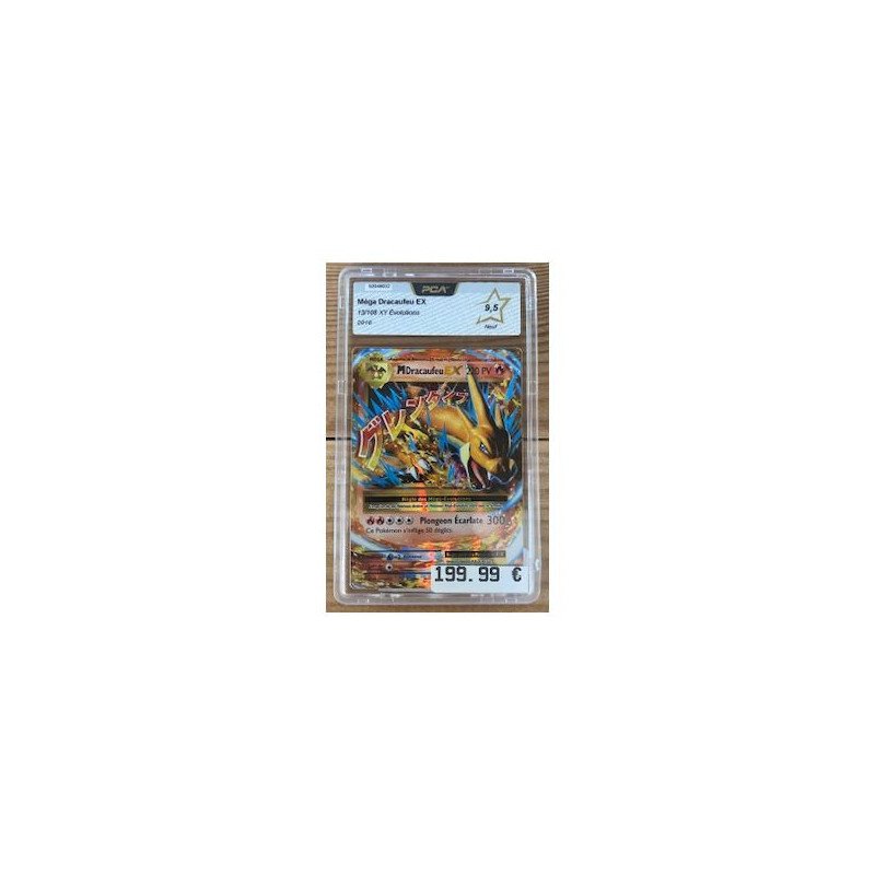 Pokémon - Carte à l'unité - Méga Dracaufeu EX (13/108) Gradée 9.5 P.C.A.
