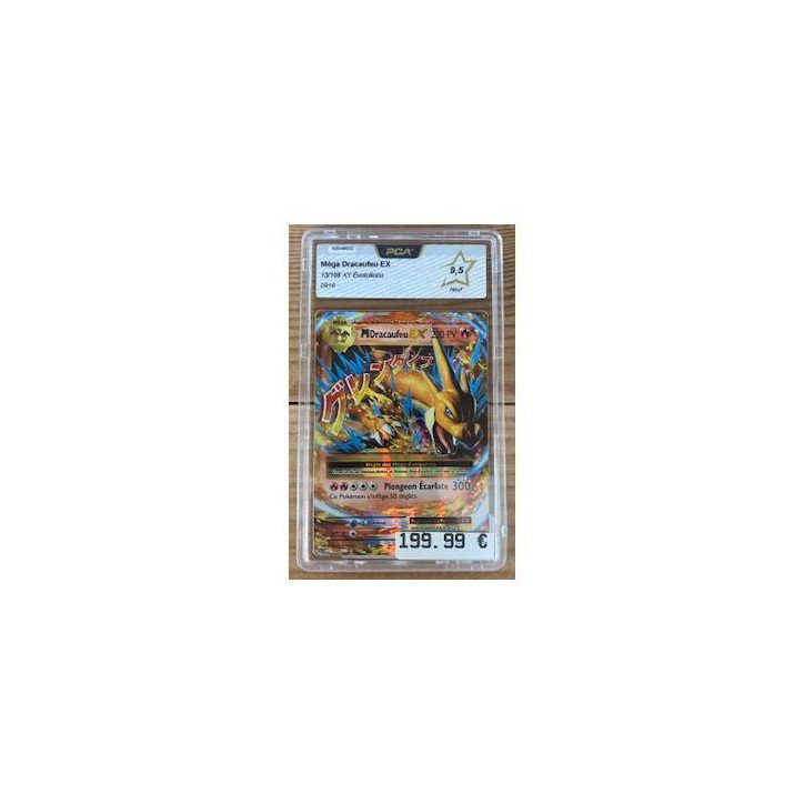 Pokémon - Carte à l'unité - Méga Dracaufeu EX (13/108) Gradée 9.5 P.C.A.