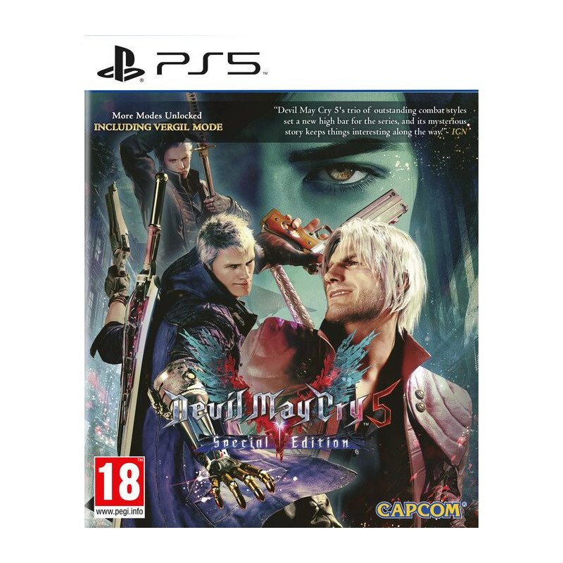Devil May Cry 5 Special Edition PS5 d’occasion – Garantie