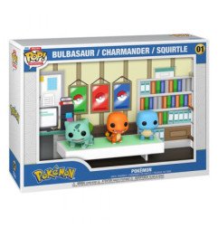 Pokémon - Vinyl figure POP! n° 01 - Deluxe - Bulbasaur / Charmander / Squirtle