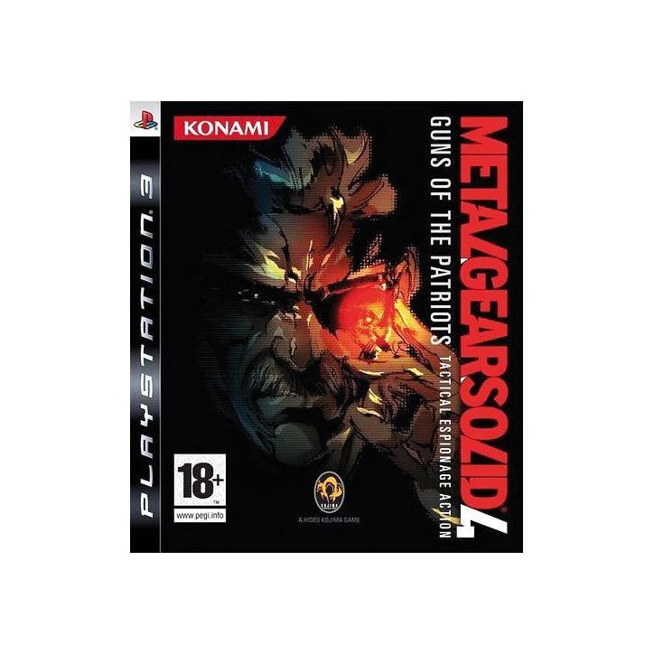 METAL GEAR SOLID 4 - GUNS OF THE PATRIOTS - PS3 OCC METAL GEAR SOLID 4 - GUNS OF THE PATRIOTS - PS3 OCC
