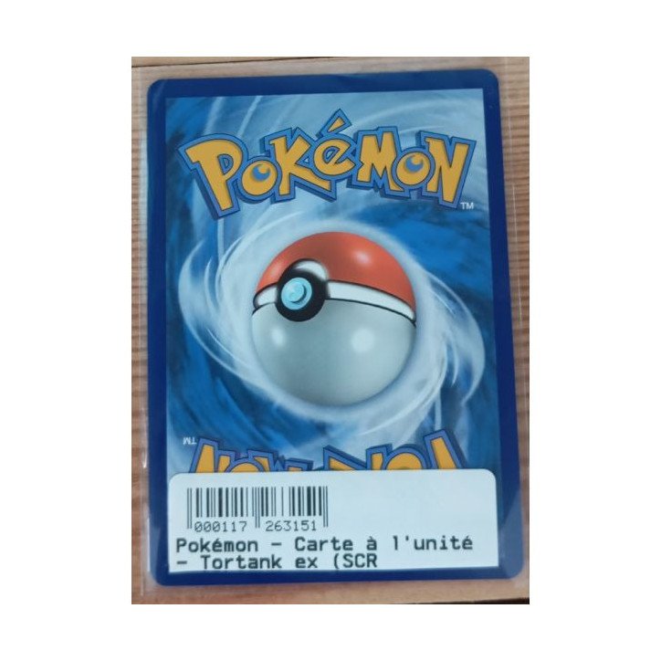 Pokémon - Carte à l'unité - Tortank ex (SCR 030/142) Pokémon - Carte à l'unité - Tortank ex (SCR 030/142)