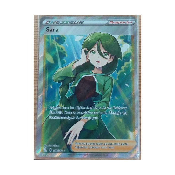 Pokémon - Carte à l'unité - Sara (159/163) Pokémon - Carte à l'unité - Sara (159/163)
