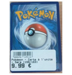 Pokémon - Carte à l'unité - Sara (159/163)