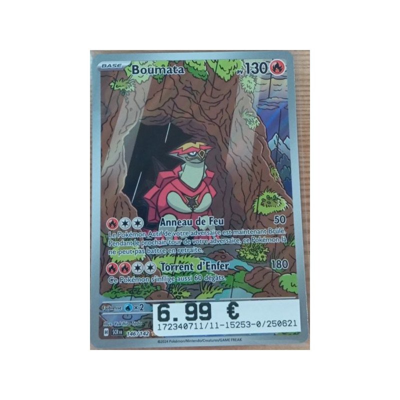 Pokémon - Carte à l'unité - Boumata (SCR 146/142)