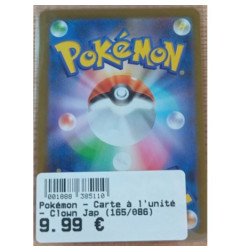 Pokémon - Carte à l'unité - Clown Jap (165/086)