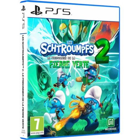 LES SCHTROUMPFS - LE PRISONNIER DE LA PIERRE VERTE 2 - PS5 OCC