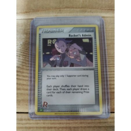 Pokémon - Carte à l'unité - Rocket's Admin Eng (026/034)