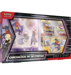 Pokémon - Coffret 6 boosters - Collection premium : Carchacrok ex de Cynthia (FR)