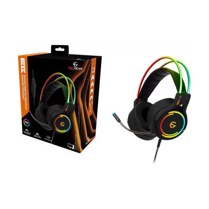 EGOGEAR SHS50 - CASQUE DE JEU FILAIRE - PS5/PS4/XBOX ONE/PC