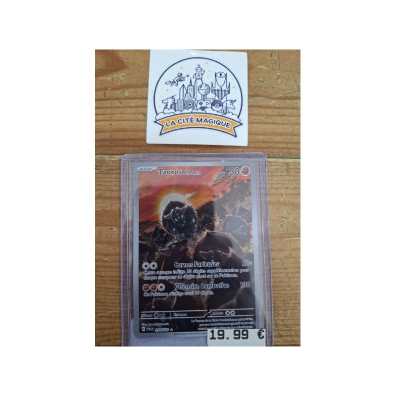 Pokémon - Carte à l'unité - Tauros de Paldéa  ( 218/193 ) N.M.