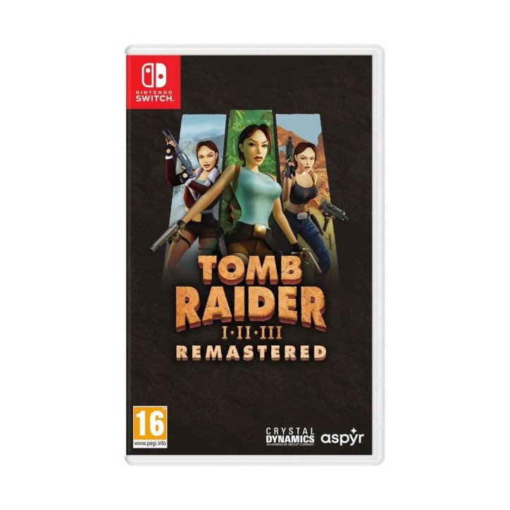 TOMB RAIDER I.II.III - REMASTERED - SWITCH OCC