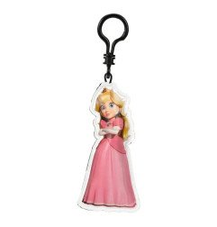 SUPER MARIO MOVIE - PORTE CLES PELUCHE 8 CM - PEACH