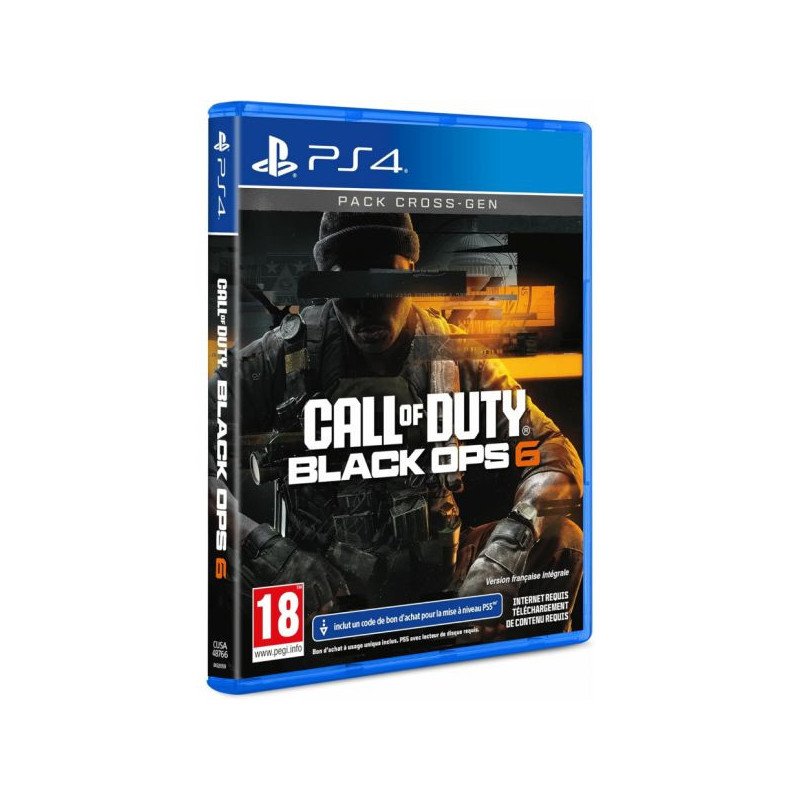 Call of Duty Black Ops 6 Cross‑Gen Bundle PS4 d’occasion – FPS & Action | VotreBoutique