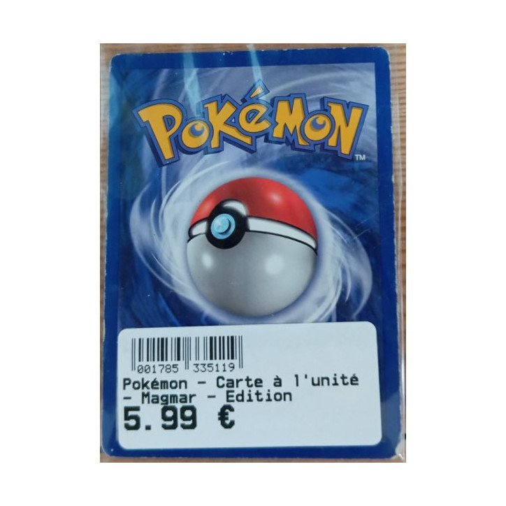 Pokémon - Carte à l'unité - Magmar - Edition Fossile (36/102) Good
