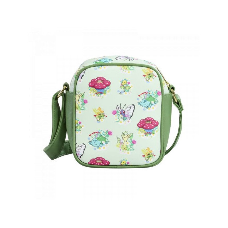 POKEMON - SAC A BANDOULIERE  - LOUNGEFLY -  TYPE PLANTE