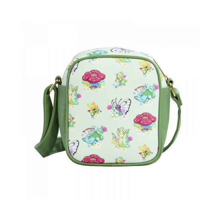 POKEMON - SAC A BANDOULIERE  - LOUNGEFLY -  TYPE PLANTE