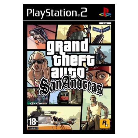 GRAND THEFT AUTO - SAN ANDREAS - PS2 OCC