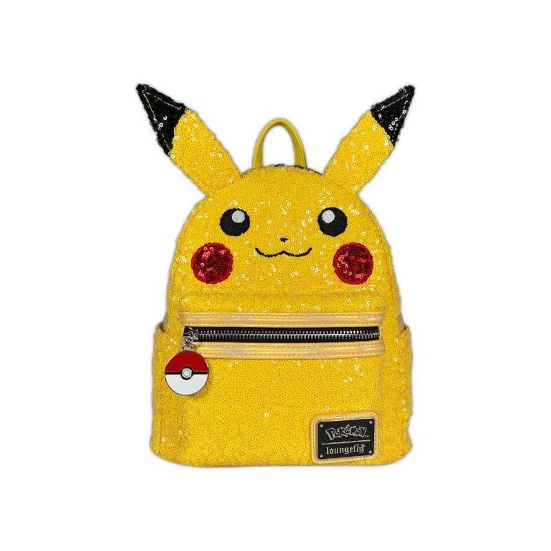 POKEMON - MINI SAC A DOS - LOUNGEFLY - PIKACHU SEQUIN