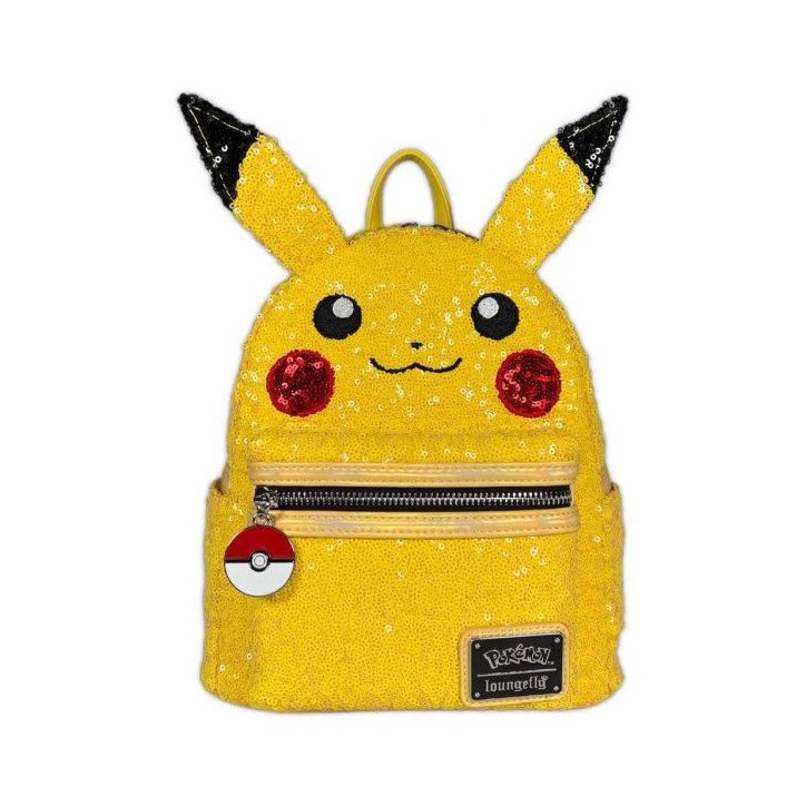 POKEMON - MINI SAC A DOS - LOUNGEFLY - PIKACHU SEQUIN