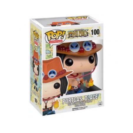 One Piece - Vinyl figure POP! n° 100 - Portgas D. Ace