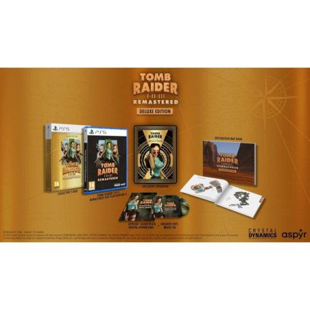 TOMB RAIDER I.II.III - REMASTERED - DELUXE EDITION - PS5
