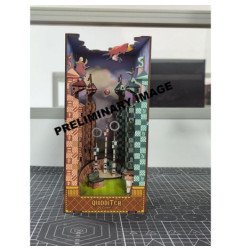 Harry Potter - Maquette 23 cm - Book Nook Tiny Adventures - Terrain de Quidditch