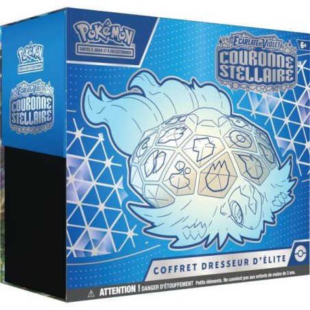 POKEMON - ECARLATE ET VIOLET - COFFRET DRESSEUR D ELITE - COURONNE STELLAIRE
